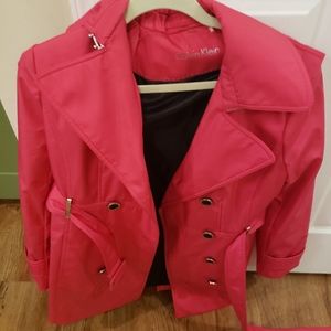 Hot pink Calvin Klein Peacoat-only worn once!